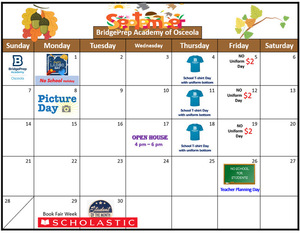 ✨September 2025 Activity Calendar ✨